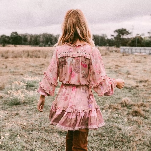 SHEBA-Boho Chic Ruffle Detail Dress - Picture 2 of 9